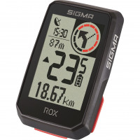 SIGMA ROX 2.0 GPS ZW/ZW OVERCLAMP STUURHOUDER + USB-C OPLAADKABEL