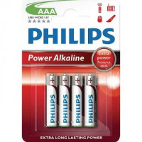 PHILIPS POWER ALKALINE AAA/LR03 MINI PENLITE BLISTER 1010