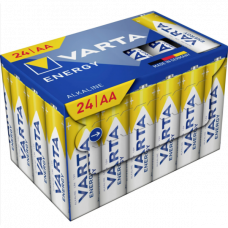VARTA ENERGIE ALKALINE BATTERIJ AA/LR06 PENLITE DOOS 24 STUKS