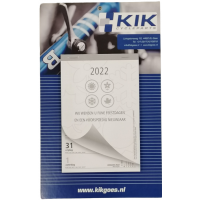 KGS KALENDER KIK CYCLEPARTS 2022