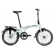 TAKASHI VOUWFIETS SINGLE 20 INCH REMNAAF ICEGREEN