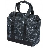 BASIL 18251 GRAND FLOWER FIETSSHOPPER 23L. POLYESTER ZWART