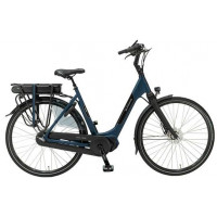 BURGERS EDGE TOPLINE 400 E-BIKE 28 INCH N7RB MAT AZURRO BLAUW 55 CM