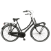 BURGERS CARGO DAMES SHIMANO REMNAAF 57 CM MAT ZWART