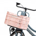 URBAN PROOF FIETSKRAT RECYCLED KUNSTSTOF 30L CLICK PASTEL ROZE 40X30X25 CM