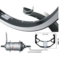 KGS ACHTERWIEL 26X1.75 (559) ALU ZWART BREED NEXUS 3 REMNAAF KGS ACHTERWIEL 26X1.75 (559) ALU ZWART BREED NEXUS 3 REMNAAF