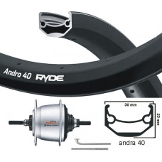 SHIMANO ACHTERWIEL 26 INCH 559 ZWART-RR/ZILVER/RVS NEXUS 5 ROLLERBRAKE SHIMANO ACHTERWIEL 26 INCH 559 ZWART-RR/ZILVER/RVS NEXUS 5 ROLLERBRAKE