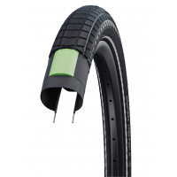 SCHWALBE SUPER MOTO-X 27.5X2.40 (62-584) GREEN GUARD ZWART REFLEX (LABEL)