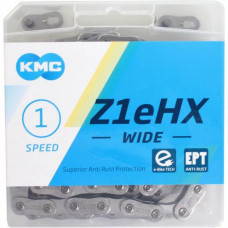 KMC Z1-EHX E-BIKE FIETSKETTING WIDE 1/2X1/8 112 SCHAKELS ZILVER IN DOOSJE