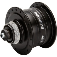 SHIMANO DH-3D37-QR NAAFDYNAMO 32G UITVAL DISC 6V/3 WATT ZWART