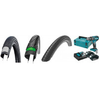 SCHWALBE SUMMER DEAL ACTIEPAKKET SCHWALBE 20/20/20 **MAKITA ACCUBOORMACHINE T.W.V. 199,- EURO**