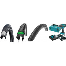 SCHWALBE SUMMER DEAL ACTIEPAKKET SCHWALBE 20/20/20 **MAKITA ACCUBOORMACHINE T.W.V. 199,- EURO**