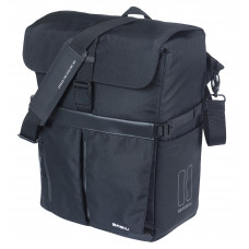 BASIL 18426 MOVE ENKELE COMMUTER FIETSTAS MIK HOOKS 15L ZWART