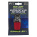 IKZILIGHT ACHTERLICHT REFLECTOR 1XLED ROOD OP KAART