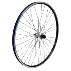 KGZ ACHTERWIEL 28 INCH (622) CASSETTE 8-10 V VELG EN SPAKEN ZWART