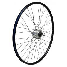 KGZ ACHTERWIEL 28INCH (622) VELG EN SPAAK ZWART NEXUS 7 RB ZILVER