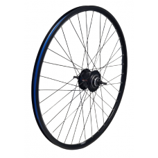 KGZ ACHTERWIEL 28INCH (622) VELG ZW SPAAK ZW NEXUS7 CENTERLOCK ZWART