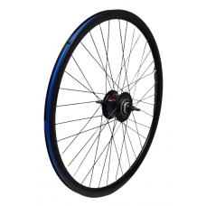 KGZ ACHTERWIEL 28INCH (622) VELG ZW SPAAK ZW NEXUS8 CENTERLOCK ZWART