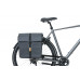 BASIL 17796 URBAN DRY DUBBELE FIETSTAS 50L. CHARCOAL MELEE