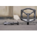 CRANKBROTHERS STAMP3 MAGNESIUM PLATFORM PEDAAL 9/16 CHARCOAL GREY V2 LARGE