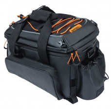 BASIL 18296 MILES TARPAULIN BAGAGEDRAGERTAS XL PRO (9-36L.) ZWART/ORANJE