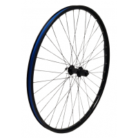 KGZ ACHTERWIEL 28 INCH (622) CASSETTE 8-10V CENTERLOCK VELG EN SPAKEN ZWART