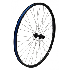 KGZ ACHTERWIEL 28 INCH (622) CASSETTE 8-10V CENTERLOCK VELG EN SPAKEN ZWART