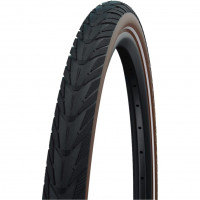 DELI TIRE FLYDE 37-622 28X1.40 700X35C ZWART-BRUIN SA-234 BREAKER REFLECTIE