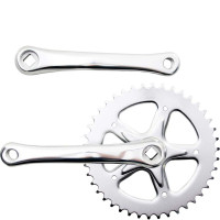 HZB KETTINGWIEL/CRANKSET ALU 44 TANDS 170 MM 3/32 ZILVER
