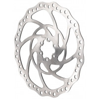 TEKTRO TR203-54 REMSCHIJF ROTOR RVS Ø203MM 2.3MM 6-PUNT ZILVER