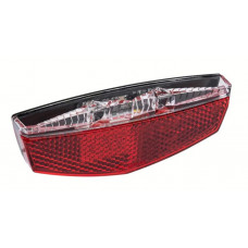 QT ACHTERLICHT 2-LED 50/80 MM MONTAGE INCLUSIEF BATTERIJEN OP KAART