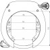 ABUS SHIELD 5650L RINGSLOT ART-2 4184 ZWART EXTRA BREED OEM