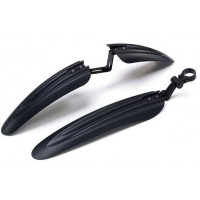 SUNNYWHEEL 24-26 INCH KUNSTSTOF SPATBORDSET MTB/ATB ZWART