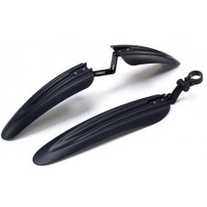 SUNNYWHEEL 24-26 INCH KUNSTSTOF SPATBORDSET MTB/ATB ZWART