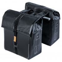 BASIL 17782 URBAN DRY DUBBELE TAS 50L. WATERDICHT SOLID ZWART
