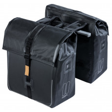 BASIL 17782 URBAN DRY DUBBELE TAS 50L. WATERDICHT SOLID ZWART
