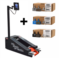 ELVEDES DISC BRAKE OPTIMIZER INREMMACHINE VOOR NIEUWE REMBLOKKEN EN SCHIJVEN