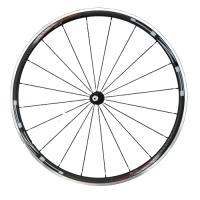 4ZA CIRRUS CL VOORWIEL RACE 28 INCH (622) ZWART REMRAND / ZWARTE PLATTE SPAAK QUICKRELEASE