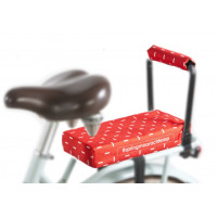 MIRAGE COMBISET ZITJE MET RUGSTEUN MYSTERY STRIPES ROOD