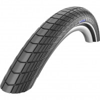 SCHWALBE 20X2.15 55-406 BIG APPLE RACEGUARD PERFORMANCE ZWART REFLECTIE