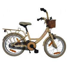BIKEFUN 16GG10 16 INCH GIRLY GOUD REMNAAF MET MANDJE BIKEFUN 16GG10 16 INCH GIRLY GOUD REMNAAF MET MANDJE