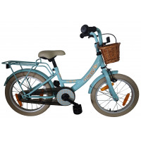 BIKEFUN 16GG20 16 INCH GIRLY LICHT BLAUW REMNAAF MET MANDJE