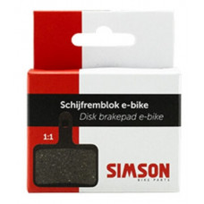 SIMSON 020241 REMBLOKKEN SINTERED E-BIKE DISK / SCHIJFREM O.A. SHIMANO / TEKTRO SET 2 STUKS