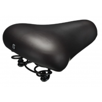 SELLE COMFORT CITY BASIC FOAM ZADEL ZWART UNISEX INCLUSIEF STROP