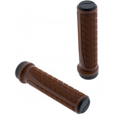 WIDEK 005569 HANDVATTEN FLOW 137MM ZWART/BRUIN SCHROEFBEVESTIGING OP KAART