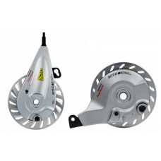 SHIMANO BR-C3000 ROLLERBRAKESET / REMSET VOOR + ACHTER ZILVER OEM