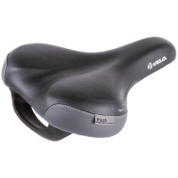 VELO TOUR E-GRIP ZADEL MAAT L 212MM ZWART OP KAART