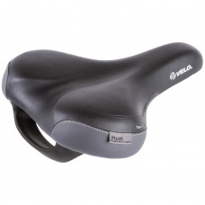 VELO TOUR E-GRIP ZADEL MAAT L 212MM ZWART OP KAART