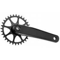 SAMOX CRANKSTEL 32T/170MM 9-12 SPEED ALUMINIUM ZWART