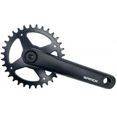 SAMOX CRANKSTEL 32T/170MM 7-8 SPEED ALUMINIUM ZWART